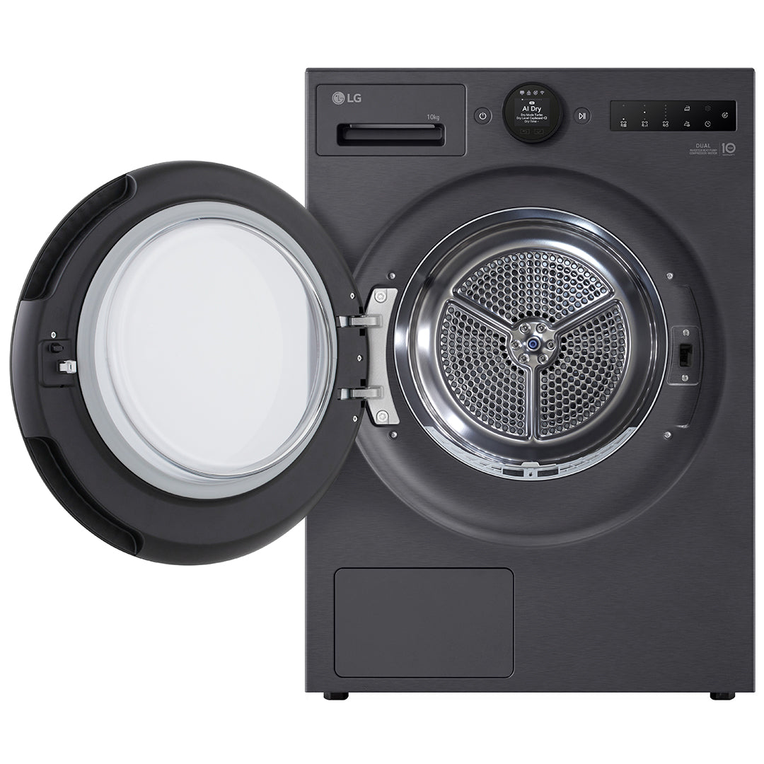 LG Secador Roupa 10KG Condensaçao Bomba de Calor Preto (c)