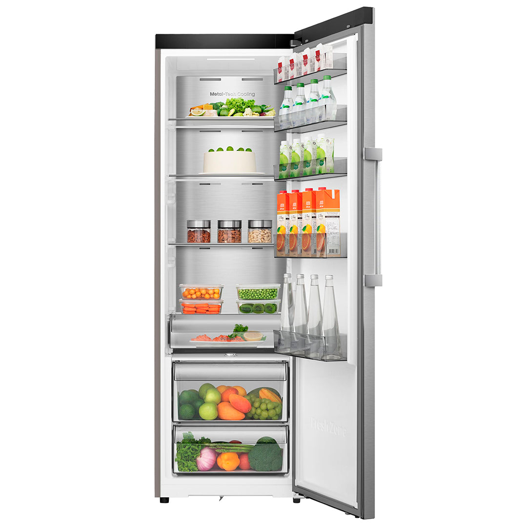 Hisense Frigorifico 1PT 1856X595X600 NF 372LT Look Inox (e)