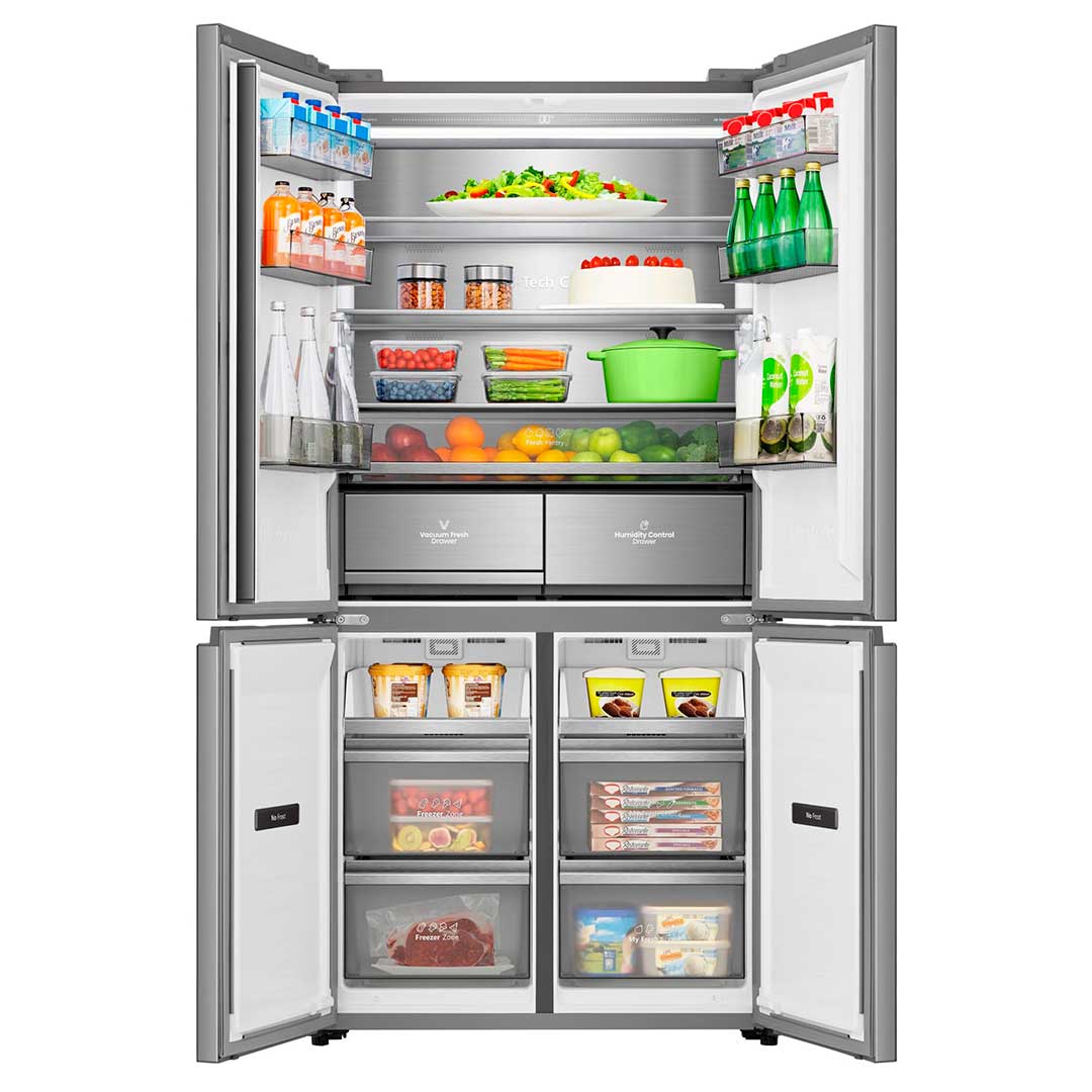 HISENSE SIDE BY SIDE 1900X911X600MT 591LT NF INOX (E) RQ5P605NSVE