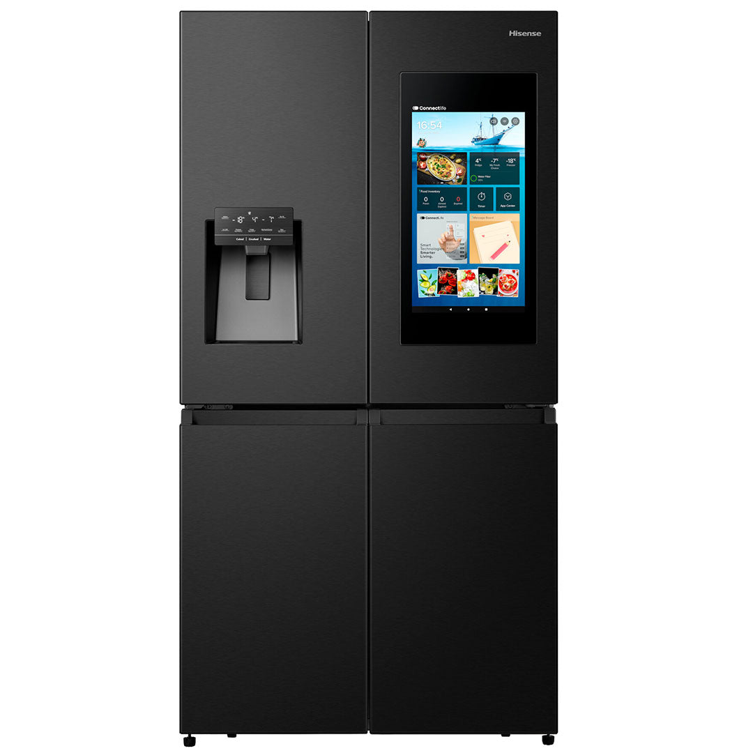 HISENSE SIDE BY SIDE 4PT 1,79X0,92X0,73MT 632LT DAG PRETO (E RQ760N4IFE