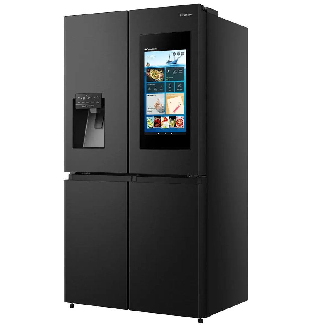 Hisense Side BY Side 4PT 1,79X0,92X0,73MT 632LT DAG Preto (e