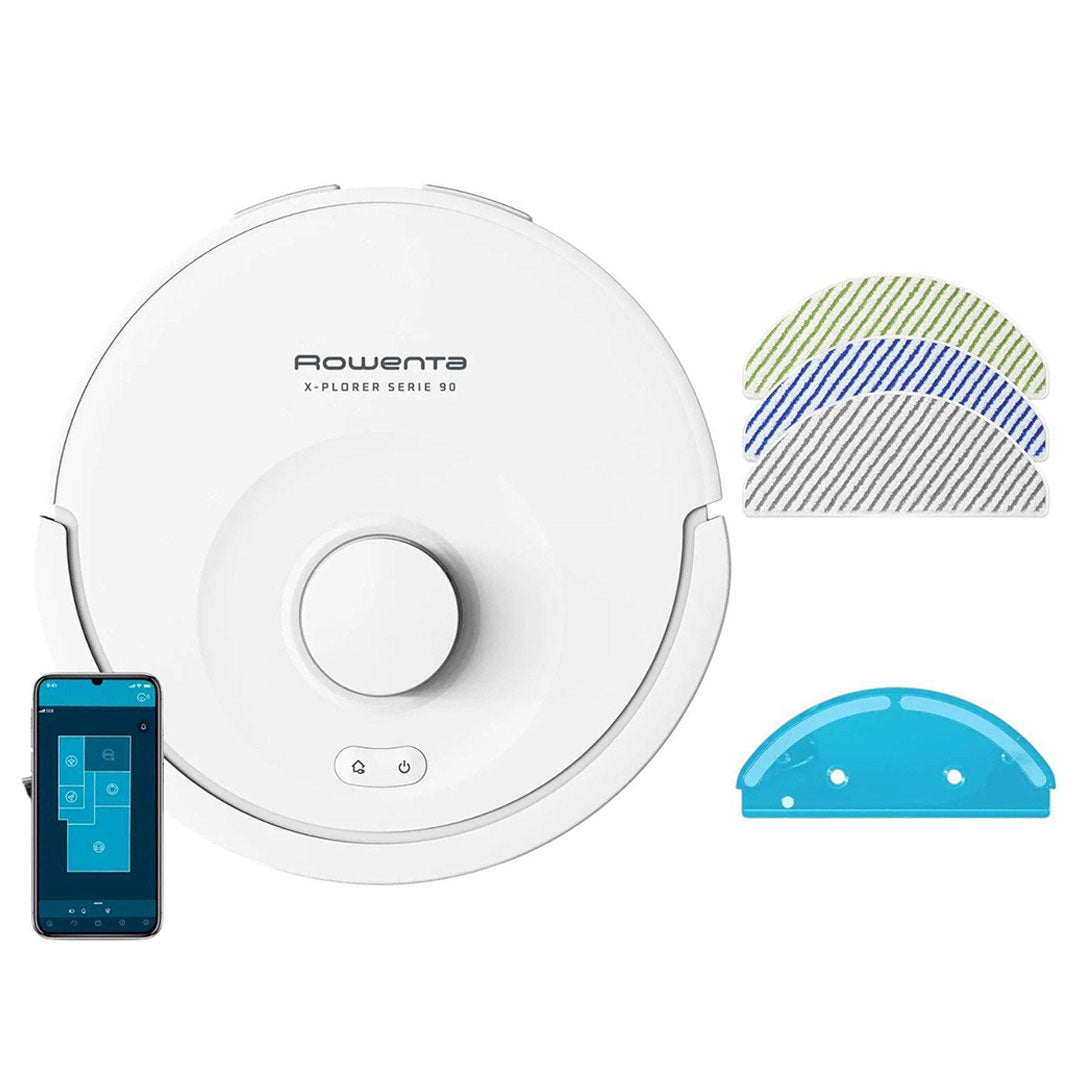 ROWENTA ASPIRADOR ROBOT X PLORER SERIE 90 ANIMAL & ALLERGY K RR8777WH