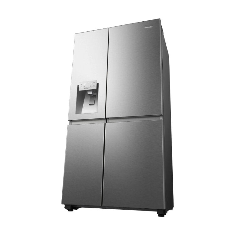 HISENSE SIDE BY SIDE 1795X910X730MT 632LT NF DAG LK INOX (C) RS818N4TIC