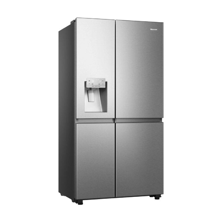HISENSE SIDE BY SIDE 1795X910X730MT 632LT NF DAG LK INOX (C) RS818N4TIC