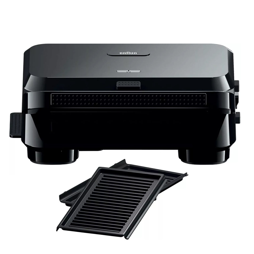 BRAUN GRELHADOR 800W PLACAS AMOVIVEIS ANTI ADERENTES SM5001
