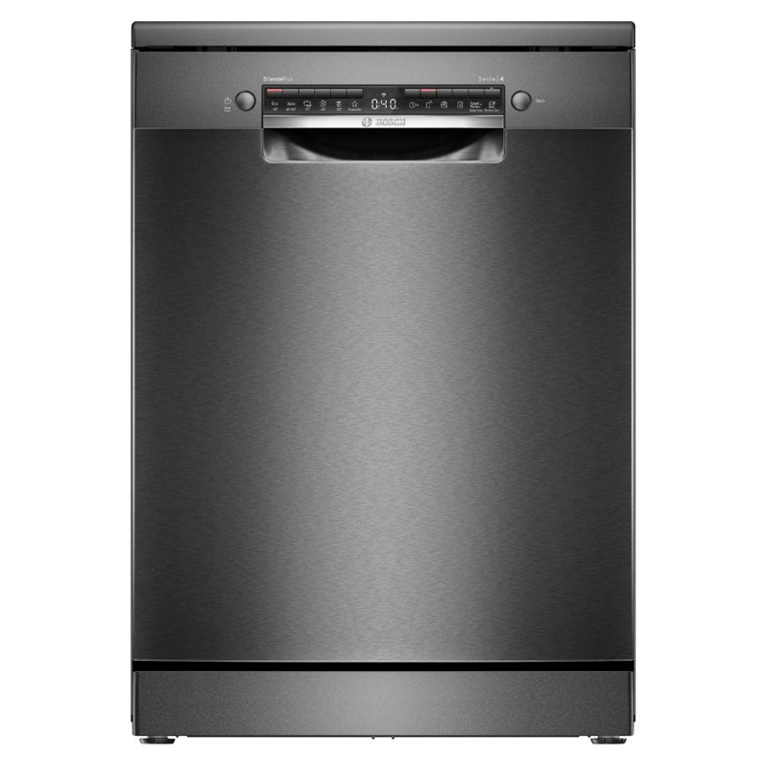 BOSCH MAQUINA LOUÇA 6ROG 14TALHERES PRETO INOX B) SMS4EMC06E