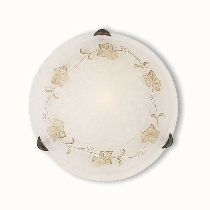 PLAFOM.FOGLIA PL1 D30 AMBRA