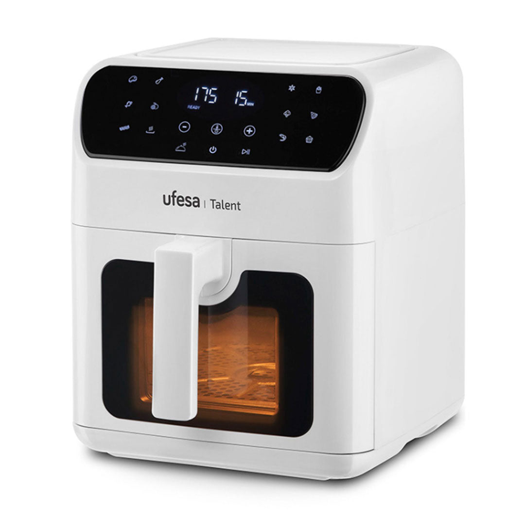 UFESA FRITADEIRA S/OLEO 6,5LT 1500W 13PROG WHITE TALENT
