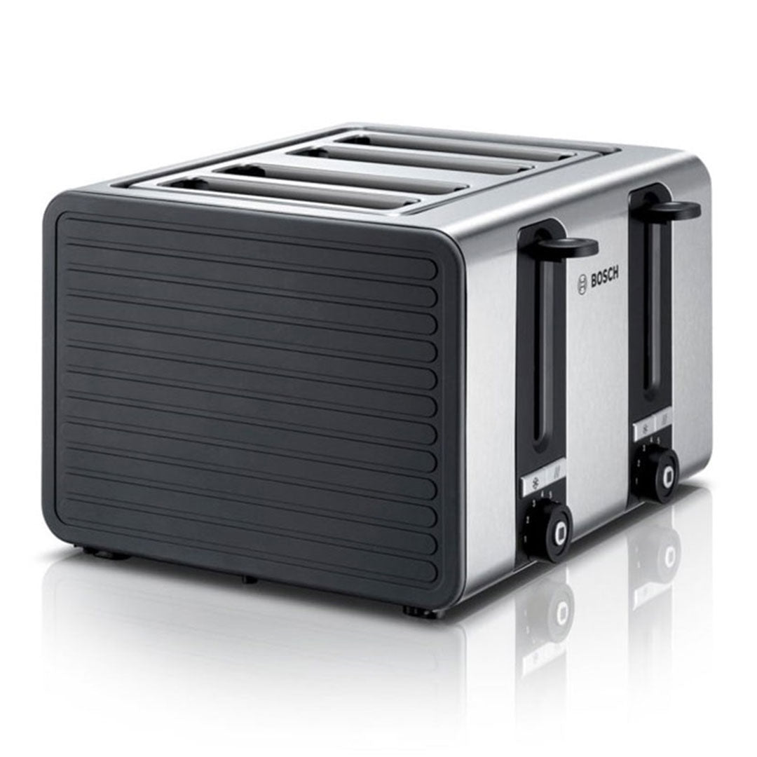 Bosch Torradeira 4 Fatias 1800W Preta/inox