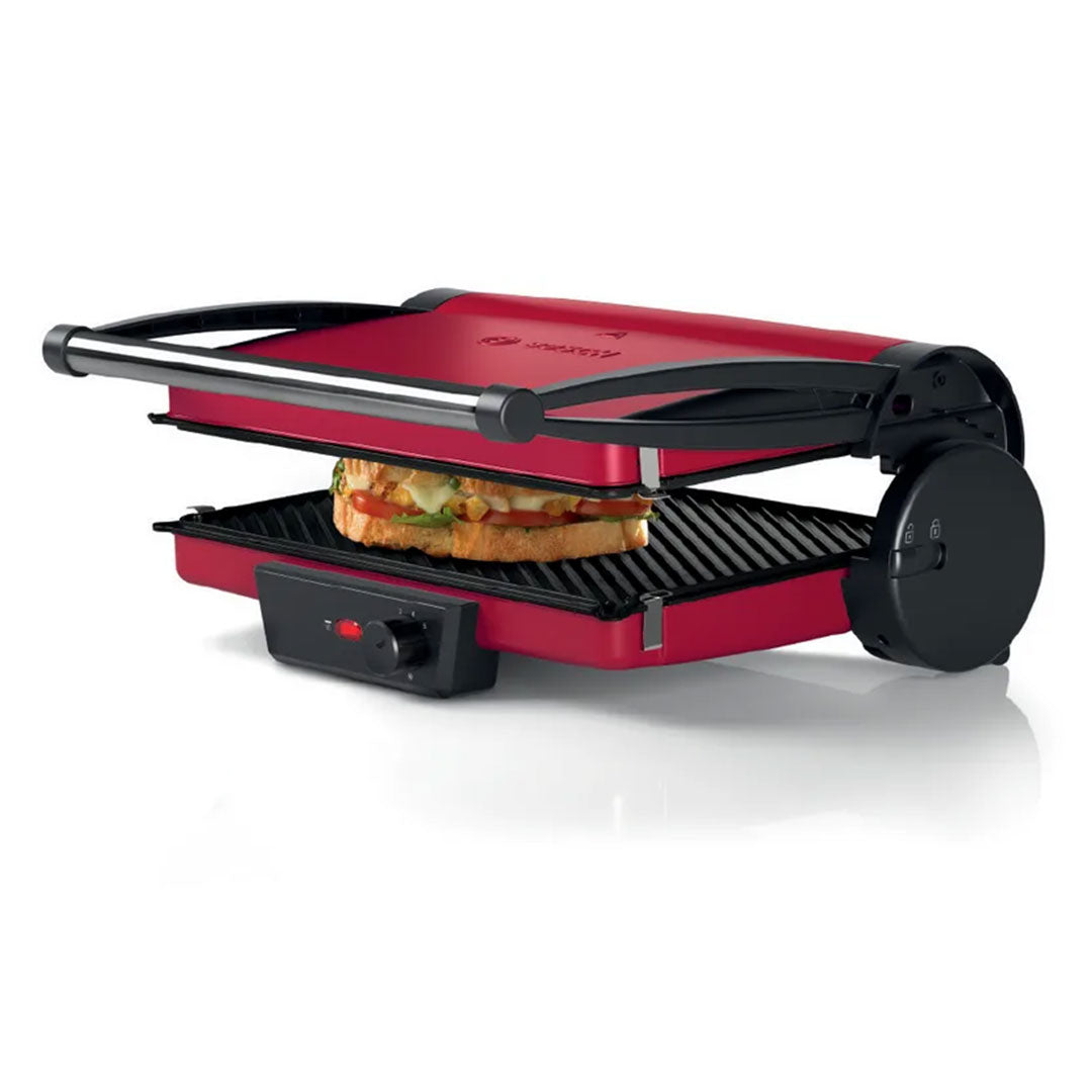 BOSCH GRELHADOR 2000W PLACA 328x238MM VERMELHO