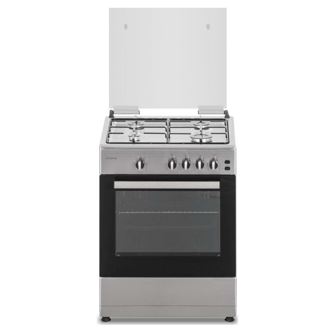 TELEFAC FOGAO 4G 855X600X630 FORNO GAS 55LT INOX TFF6662X2