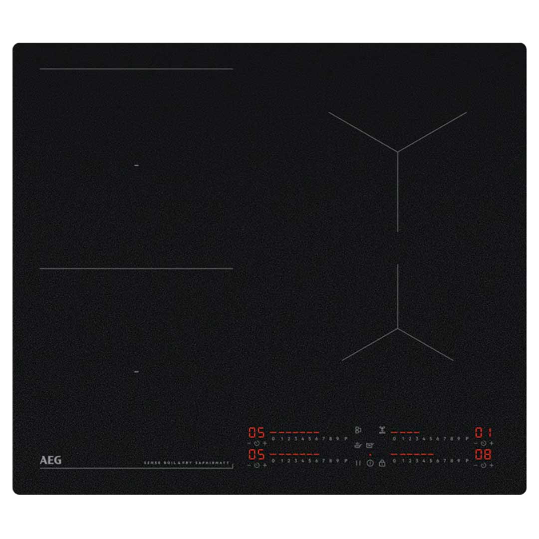 AEG Placa Induçao 60CM 8000 Saphirmatt Senseboil&fry