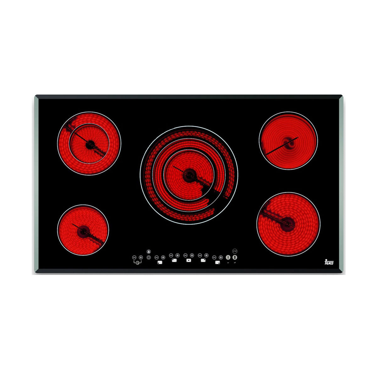 Teka Placa Vitroceramica 90CMS 5 Zonas Biselada