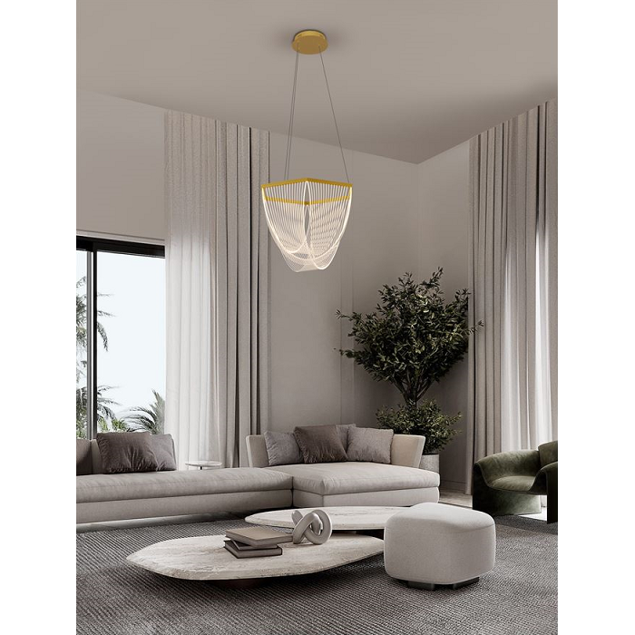 Candeeiro de Tecto  VALENTIN 9030636 LED 35W 3000K IP20
