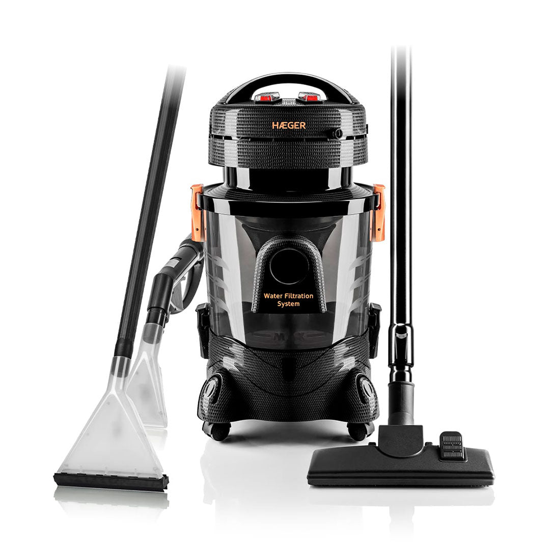 HAEGER ASPIRADOR 1200W C/ FILTRO DE AGUA LAVADORA VC12W045A