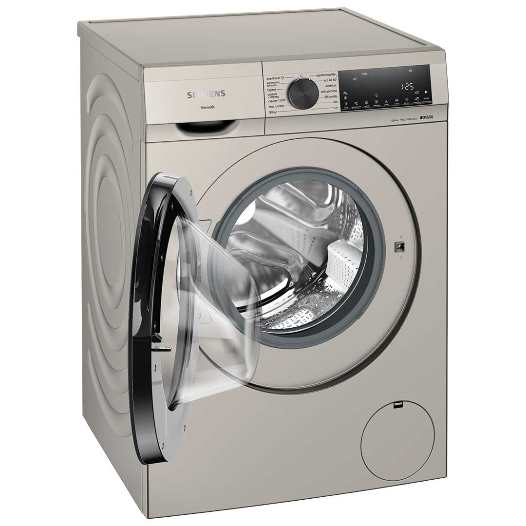 SIEMENS MAQUINA ROUPA 9KG 1400RT IQD500 CINZA (A) WG44G2FAES