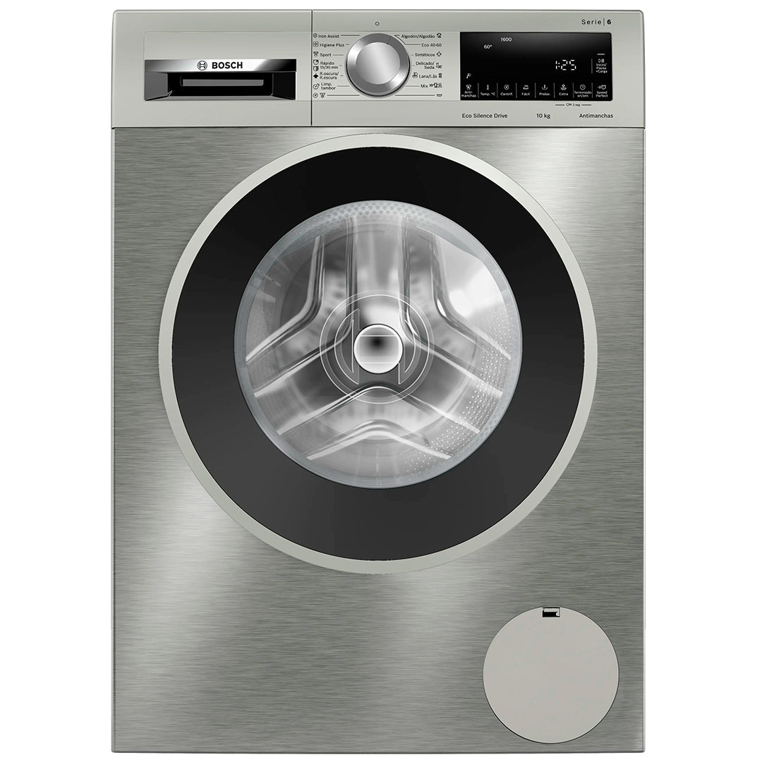 BOSCH MAQUINA ROUPA 10KG 1600RT INOX (A) WGG256ZAES