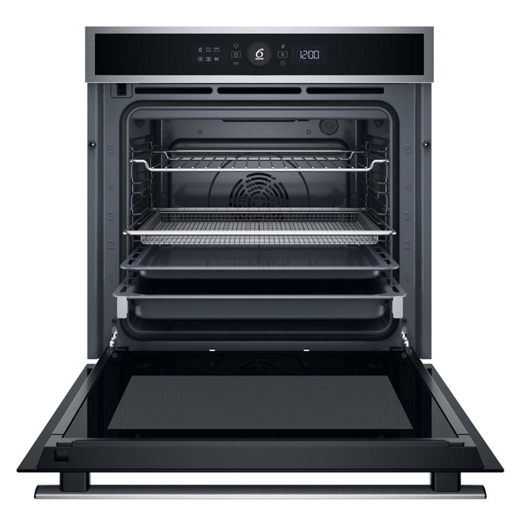 WHIRLPOOL FORNO MULTIF. PIROLITICO HIDROLITICO 73LT INOX A+ WOI4IS8PM1SXA