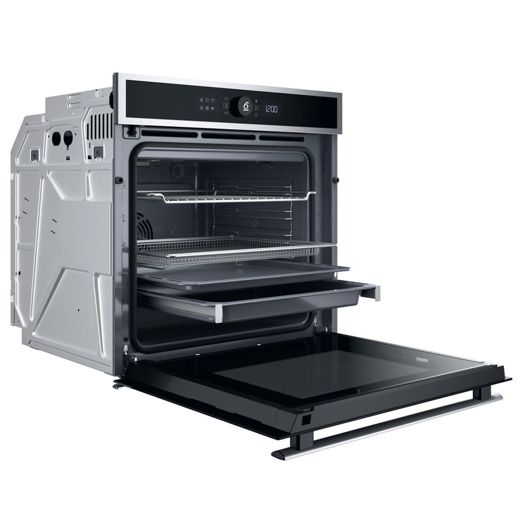 WHIRLPOOL FORNO MULTIF. PIROLITICO HIDROLITICO 73LT INOX A+ WOI4IS8PM1SXA