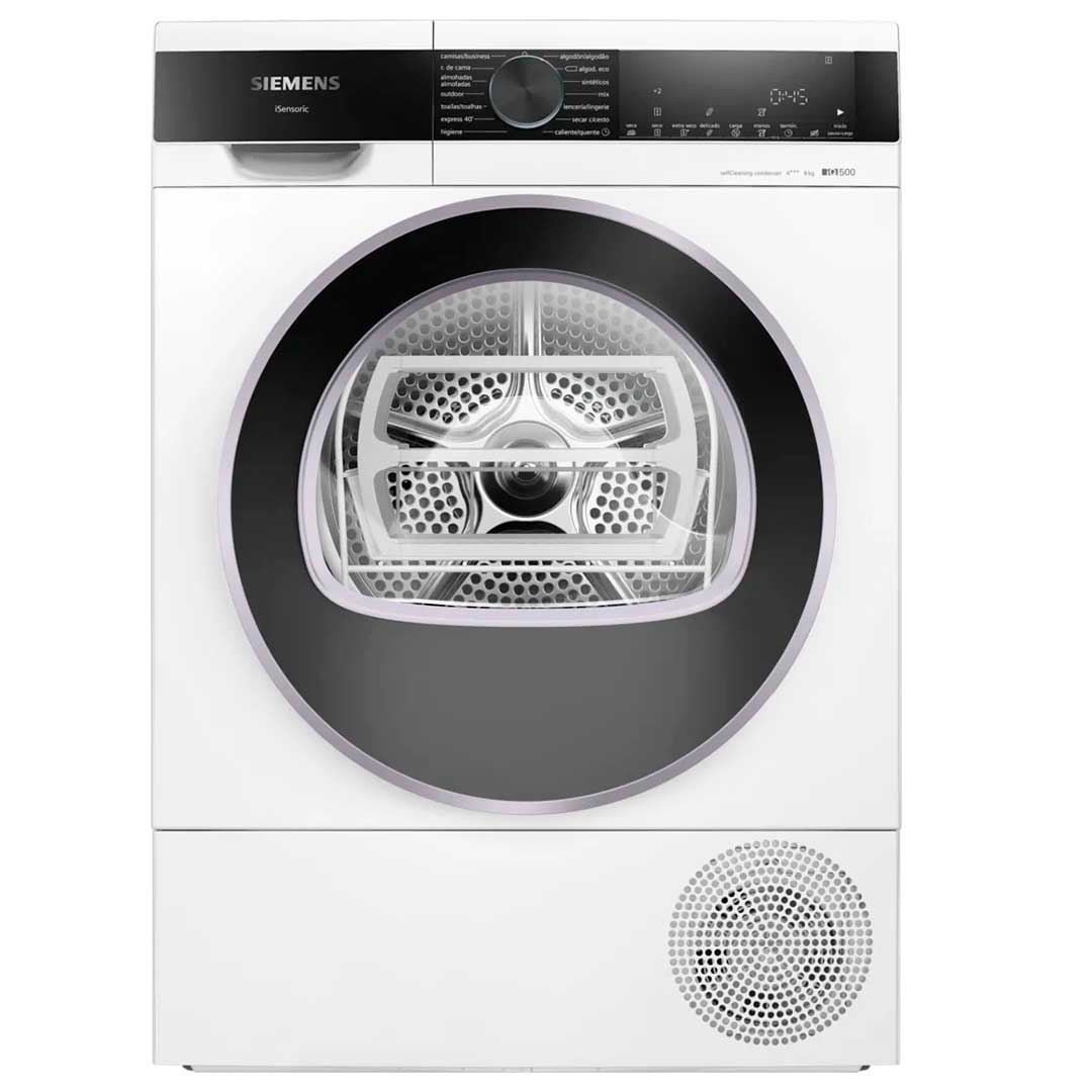 SIEMENS SECADOR ROUPA BOMBA CALOR 8KG (C) WQ35G2D0ES
