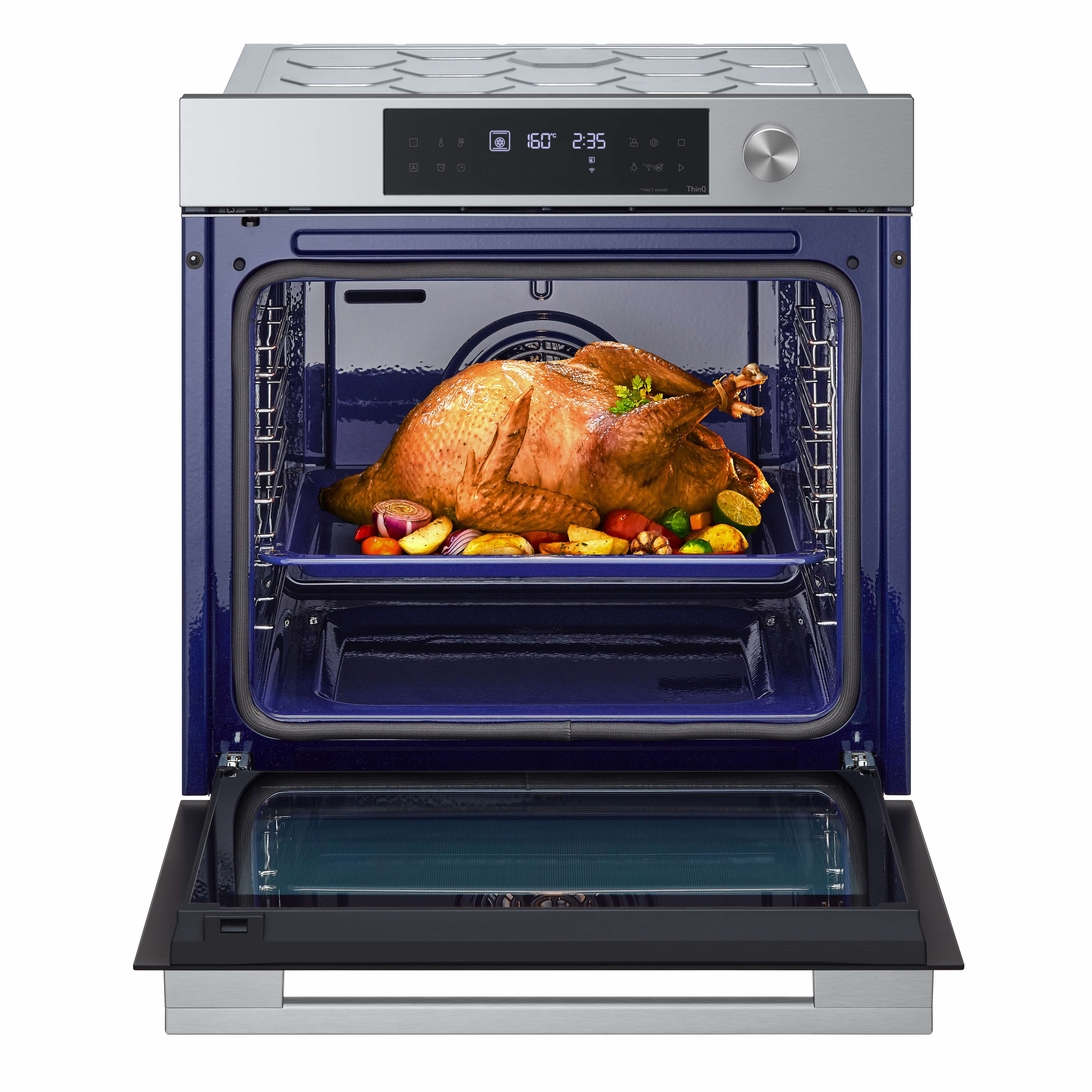 LG FORNO MULTIF PIROLITICO EASYCLEAN 76LT INOX A+ WSED7612S