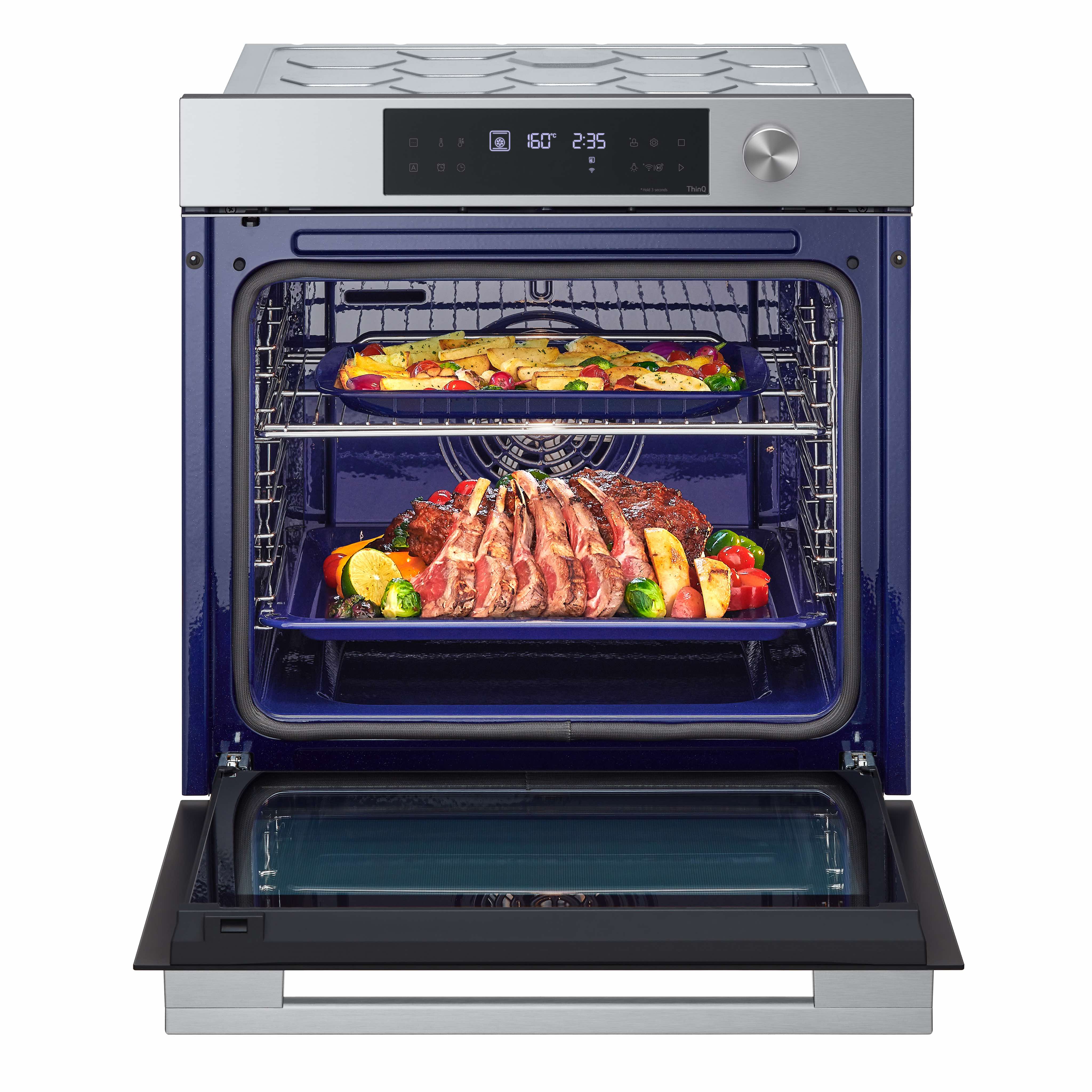 LG FORNO MULTIF PIROLITICO EASYCLEAN 76LT INOX A+ WSED7612S