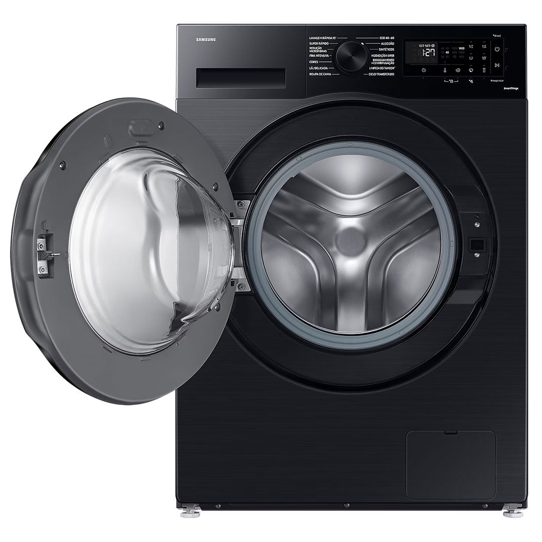 SAMSUNG MAQUINA ROUPA 11KG 1400RT ECOBUBBLE PRETO (A) WW11DG5B25ABEP