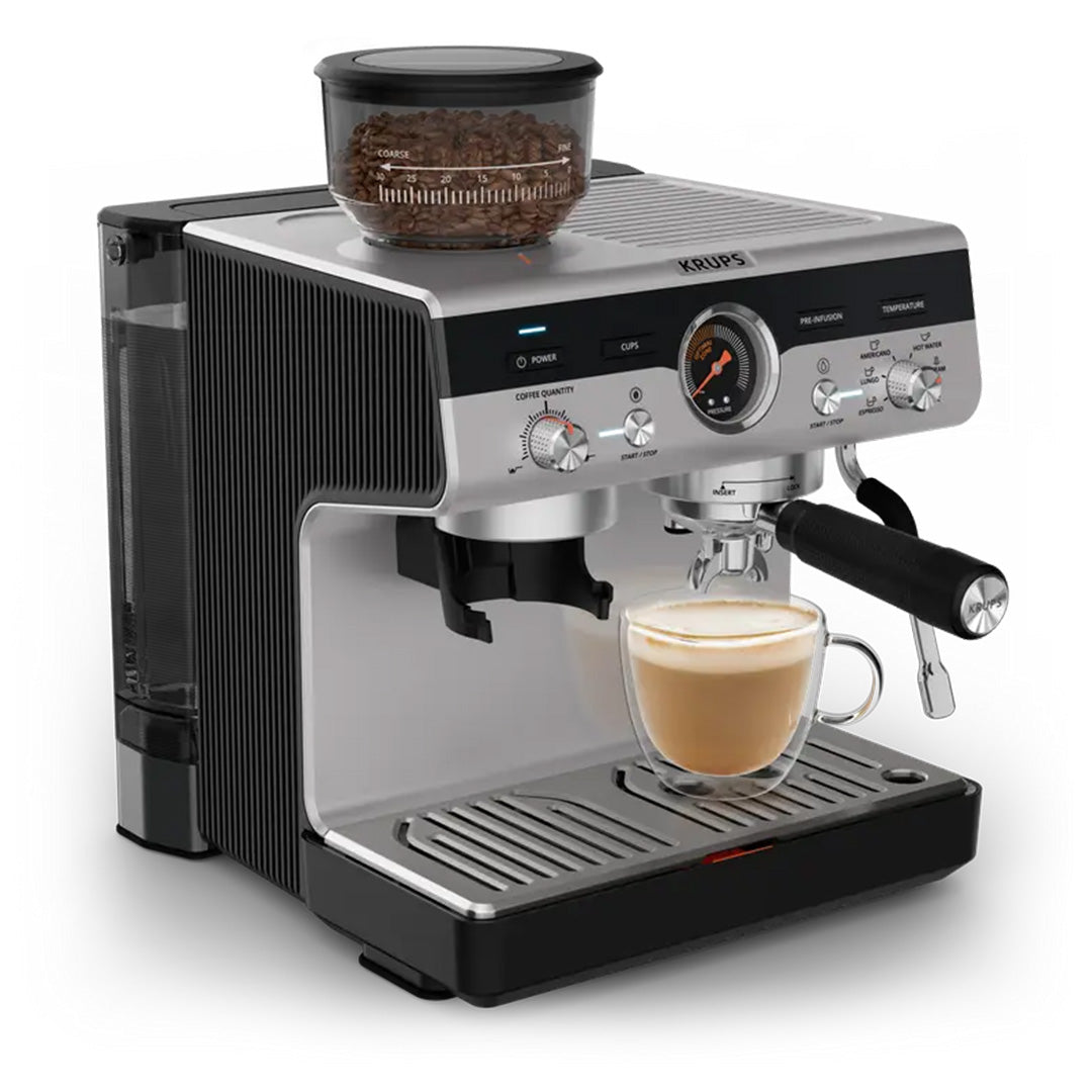 KRUPS MAQUINA CAFE EXPRESSO MANUAL 15BARES PRECISION XP801T10