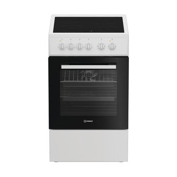INDESIT FOGAO VITRO 50CM FORNO MULTIF BRANCO (A) I5V8PMW