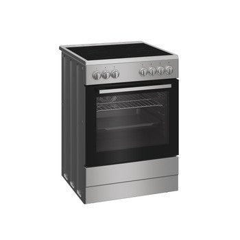 INDESIT FOGAO VITRO 60CM FORNO MULTIF SILVER (A) I6V5PMS
