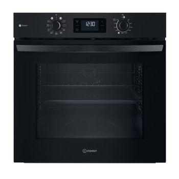 INDESIT FORNO MULTIF. HIDROLITICO 71LT PRETO A+ IO258HSB