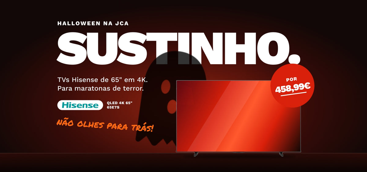 SUSTINHO. TV Hisense 65 polegadas 4K por 458,99€