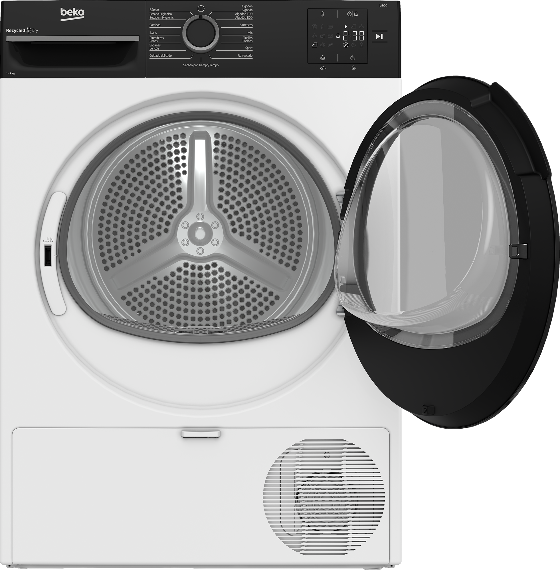 BEKO SECADOR ROUPA 7KG BOMBA CALOR (E) BM3T37230W