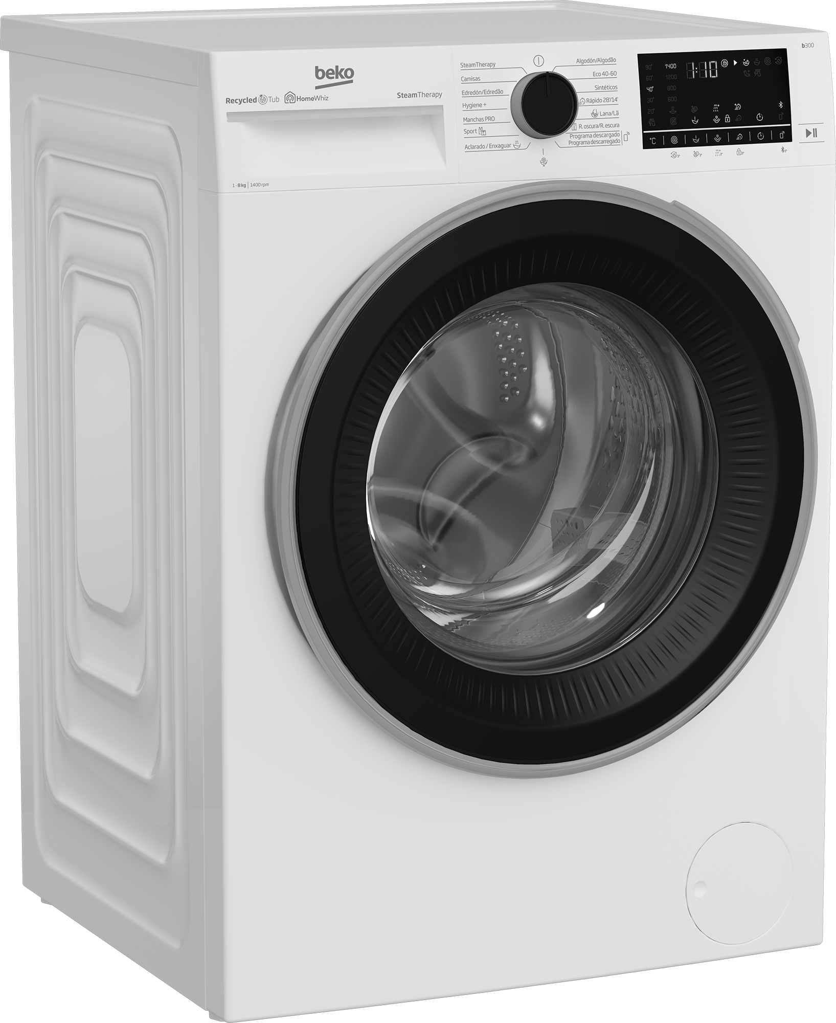BEKO MAQUINA ROUPA 8KG 1400RT (A) B3WFT58415W