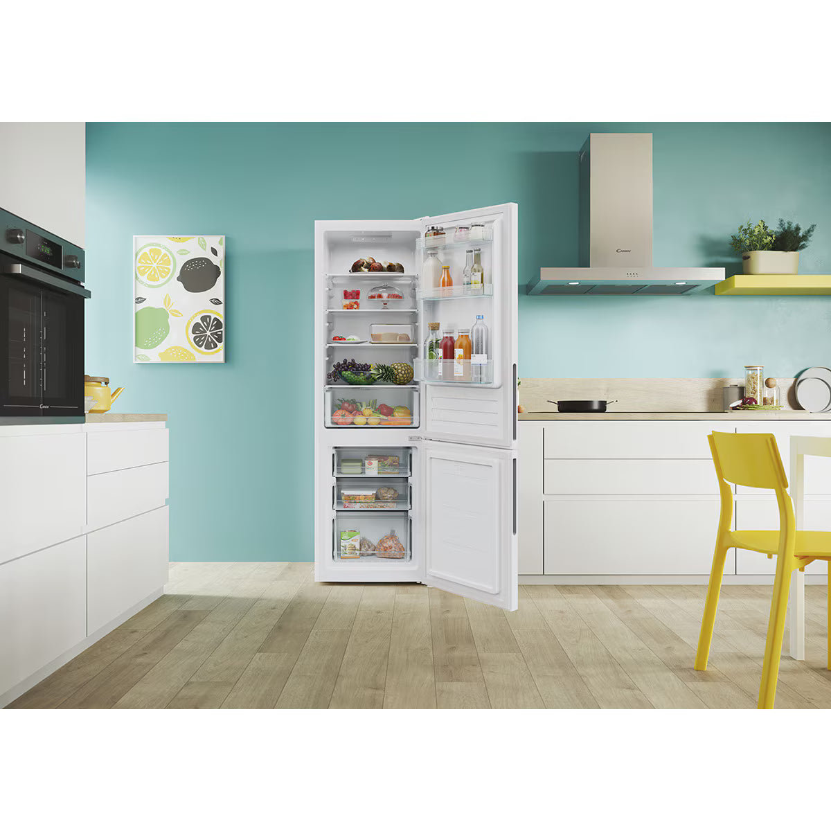 CANDY COMBINADO 1,76X0,545X0,55MT 260LT LOWFROST BRANCO (E) CCT3L517EW