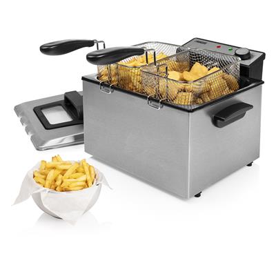 PRINCESS FRITADEIRA 5LT 3270W DESMONTAVEL INOX 185000