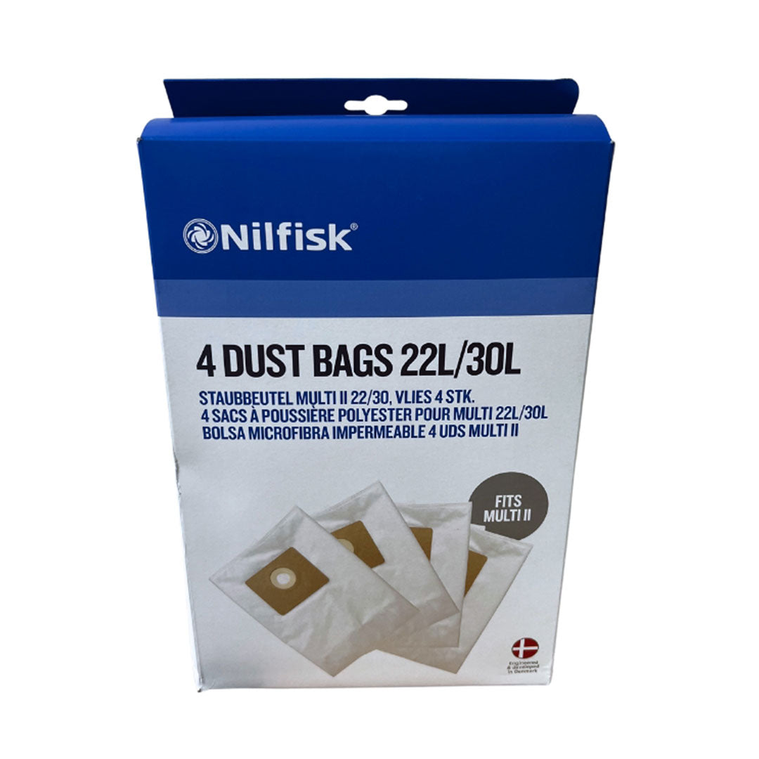 NILFISK SACOS ASPIRADOR P/ II22L/30L 107417195