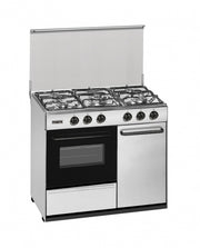 MAGMA FOGAO INOX 5 GAS C/TAMPA WOK 89x55CM C/PTBOTI