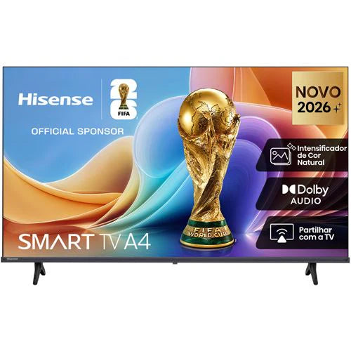 HISENSE LED 32" HD SMARTTV 2HDMI 1USB (G) 32A4S