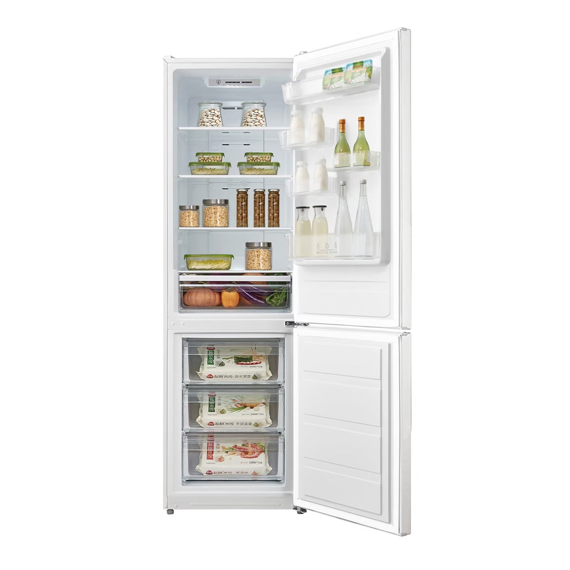 CONFORTEC COMBINADO 1860X600X600MT 293LT NF BRANCO (E) CFB366NFWE2