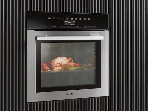FORNO MIELE H7364BP AÇO INOX CLEANSTEEL