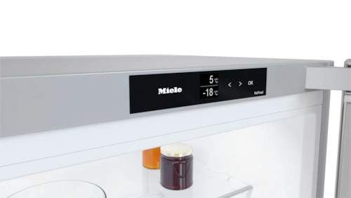 COMBINADO MIELE KFN4375DD ASPETO EM AÇO INOXIDÁVEL