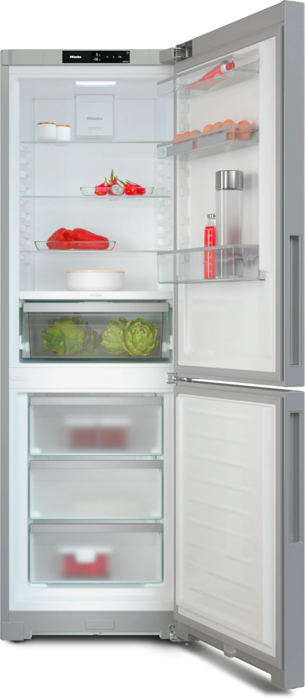 COMBINADO MIELE KFN4377C ASPETO EM AÇO INOXIDÁVEL