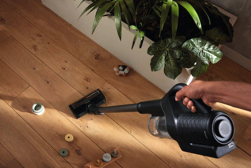 ASPIRADOR VERTICAL MIELE DUOFLEX HX1 CAT & DOG PRETO OBSIDIANA