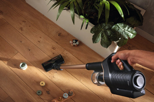 ASPIRADOR VERTICAL MIELE DUOFLEX HX1 TOTAL CARE PRETO OBSIDIANA