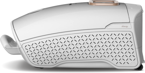 ASPIRADOR COM SACO MIELE GUARD L1 ALLERGY BRANCO BRILHANTE