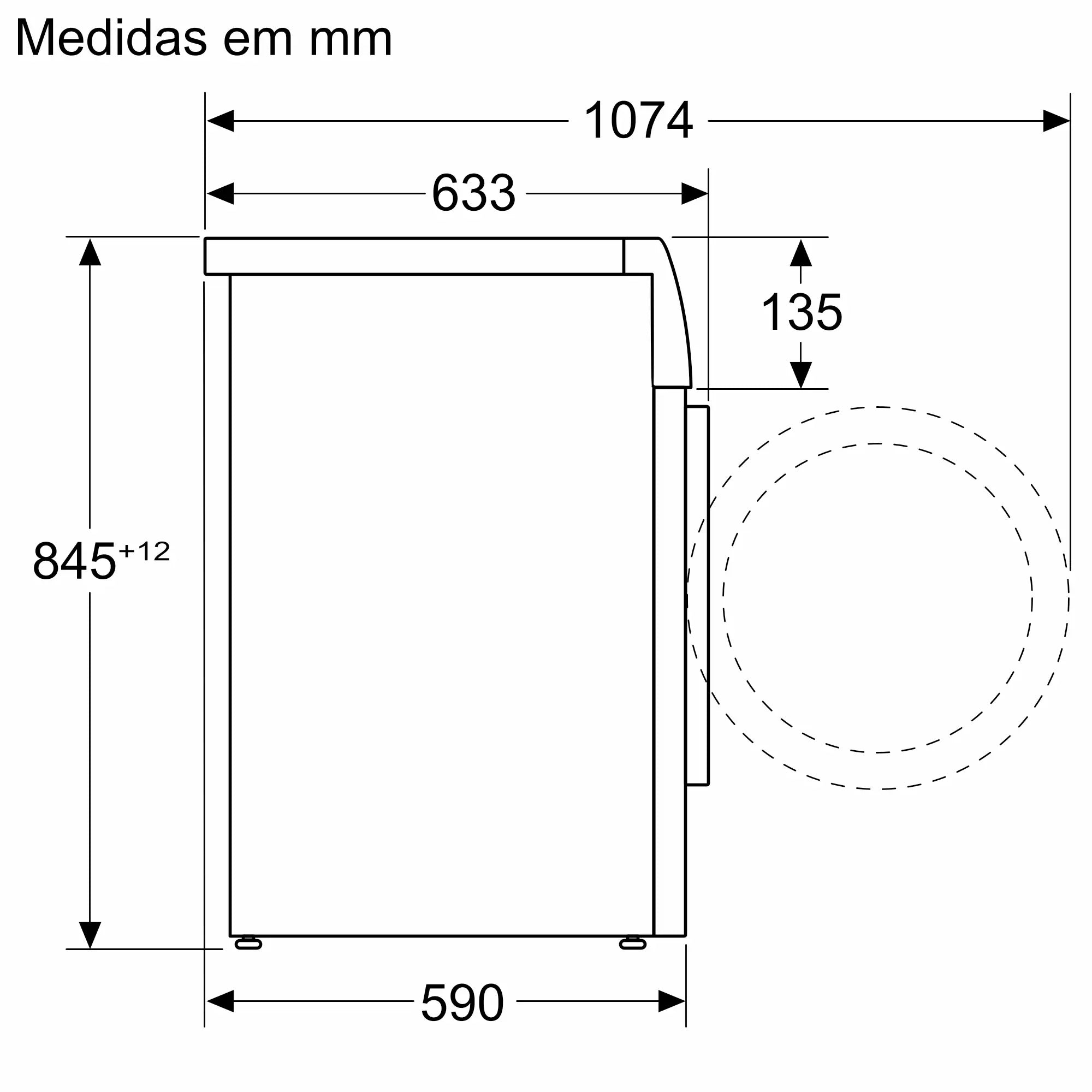 Siemens Maquina Roupa 9KG 1400R IQ500 (a)