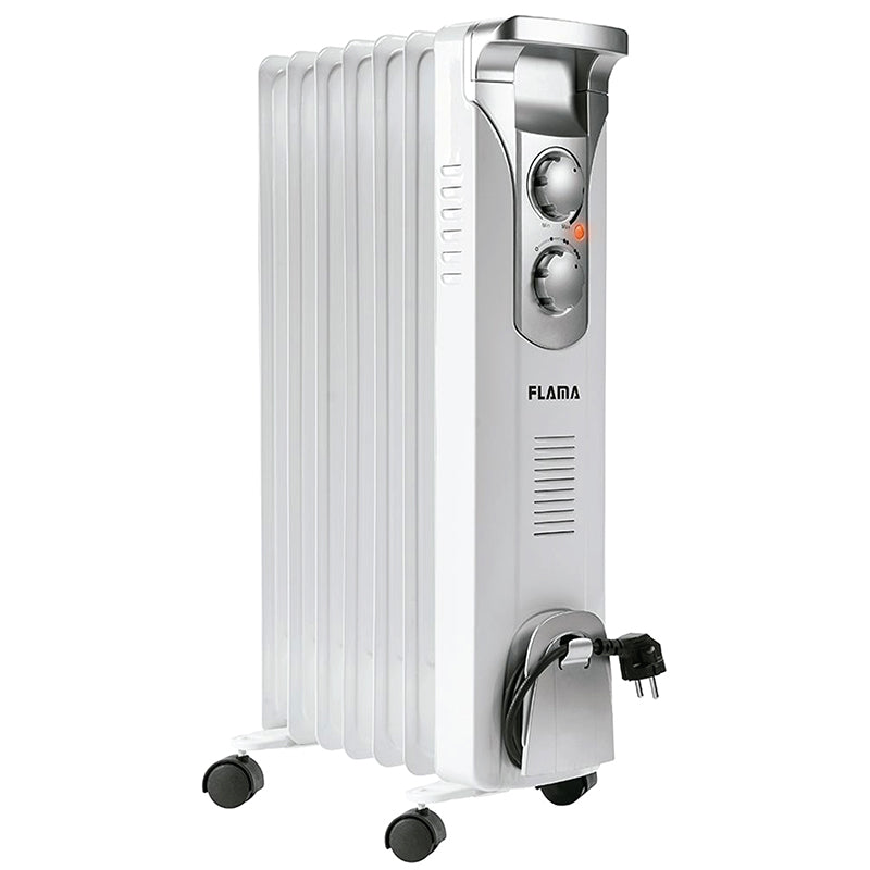 FLAMA RADIADOR OLEO 1500W 7 ELEMENTOS 3 NIVEIS AQUECIMENTO 2357FL