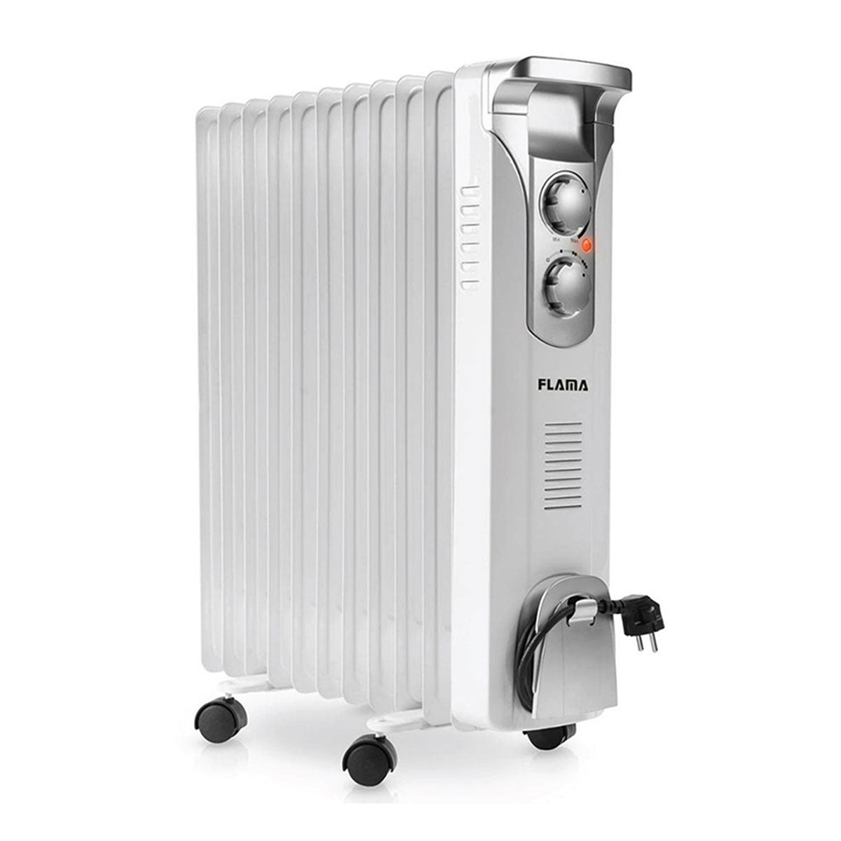 FLAMA RADIADOR OLEO 2500W 11 ELEMENTOS 3 NIVEIS AQUECIMENTO 2366FL