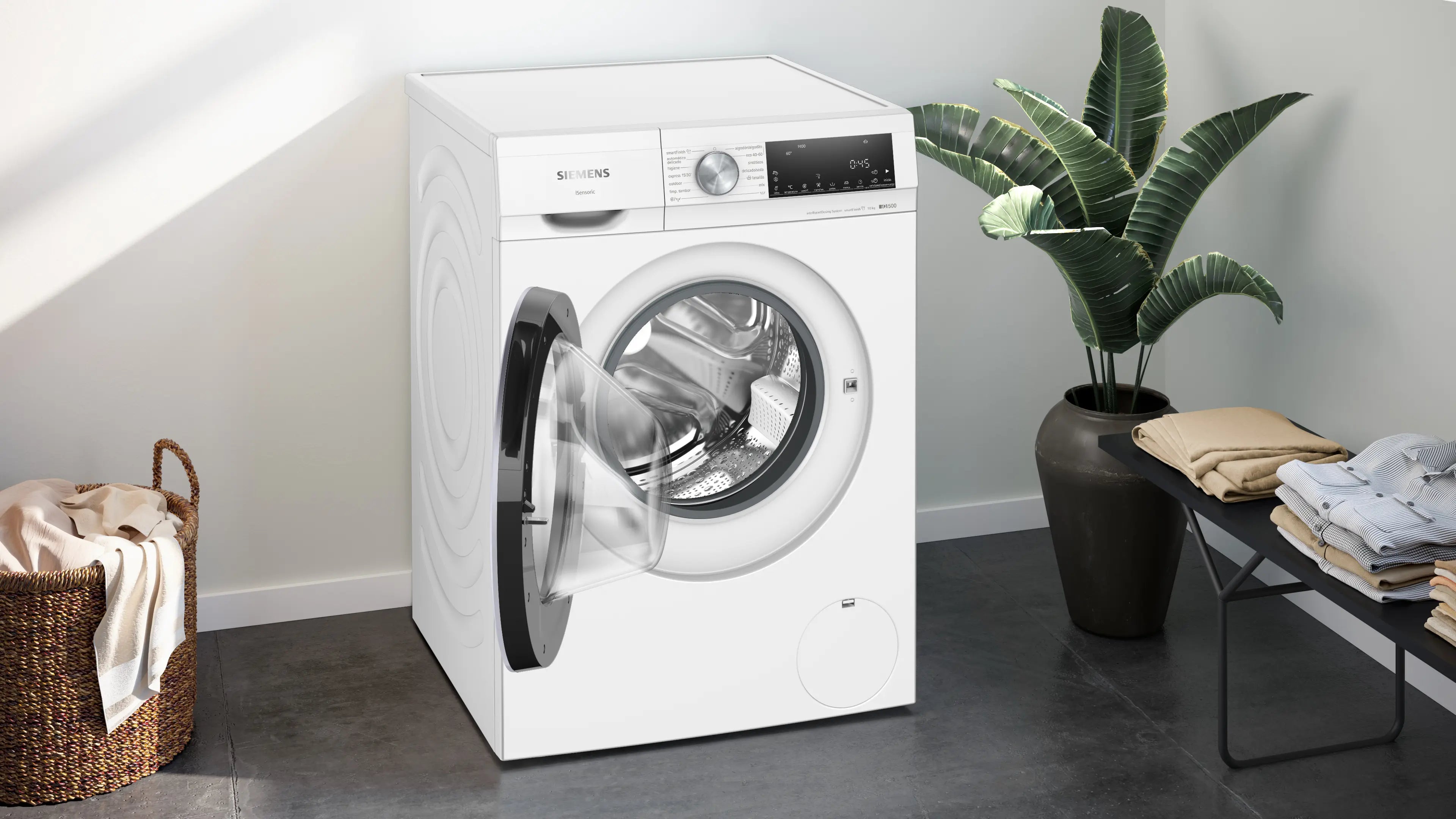 Siemens Maquina Roupa 10KG 1400R IDOS IQ500 (a)